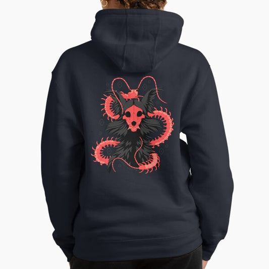 Centipede Skull Dog Hoodie