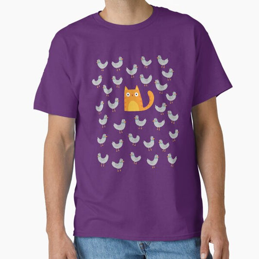 Cat Among The Pigeons T-Shirt