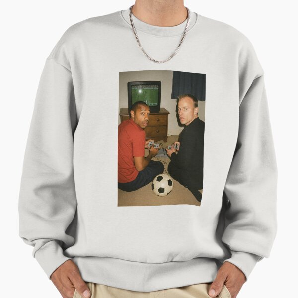 Thierry Henry & Dennis Bergkamp Retro Gaming - Arsenal Legends at Play Sweatshirt