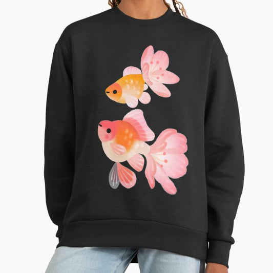 Cherry blossom goldfish 1 Sweatshirt