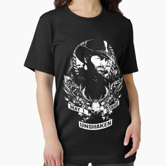 Arthur May I Stand Unshaken Rdr2 Style Morgan Gaming Classic . T-Shirt