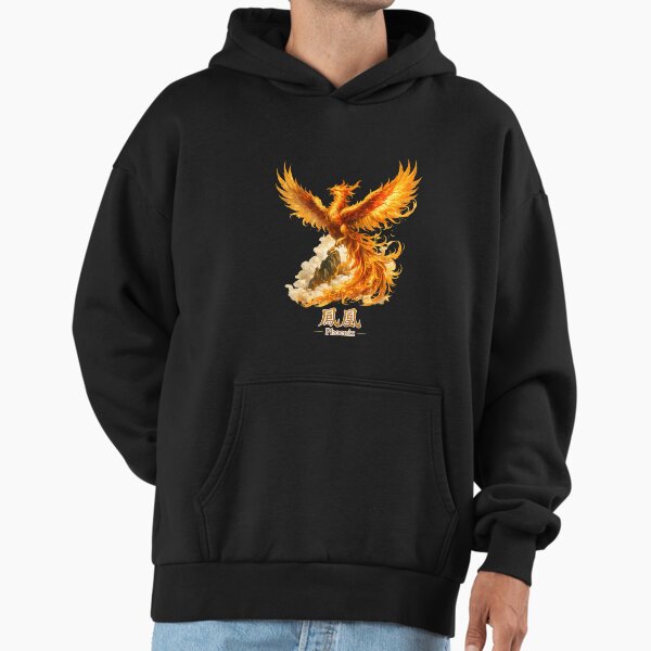Chinese Phoenix Fenghuang Mythical Bird Hoodie