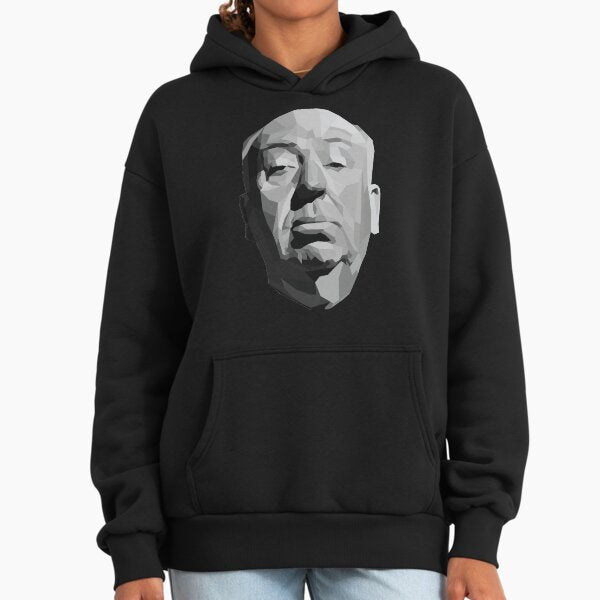 Alfred Hitchcock Geometric Graphic Hoodie