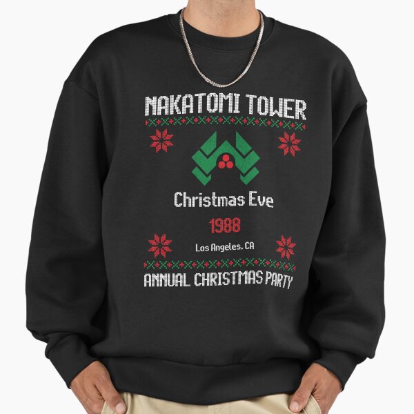Nakatomi Tower Christmas Eve 1988 Los Angeles - Annual Christmas Party Sweatshirt