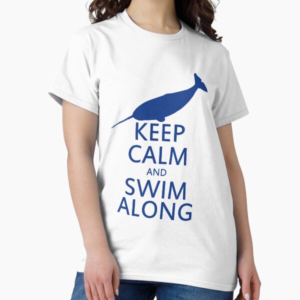 Swim along narwhal T-Shirt