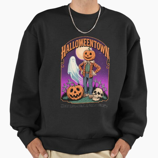 Halloween Coquette Spooky Season Fall Halloween HALLOWEENTOWN Sweatshirt