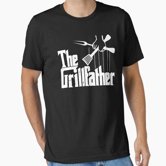 The Grillfather Funny BBQ Party Shirt T-Shirt