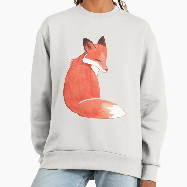Watercolor Fox Sweatshirt