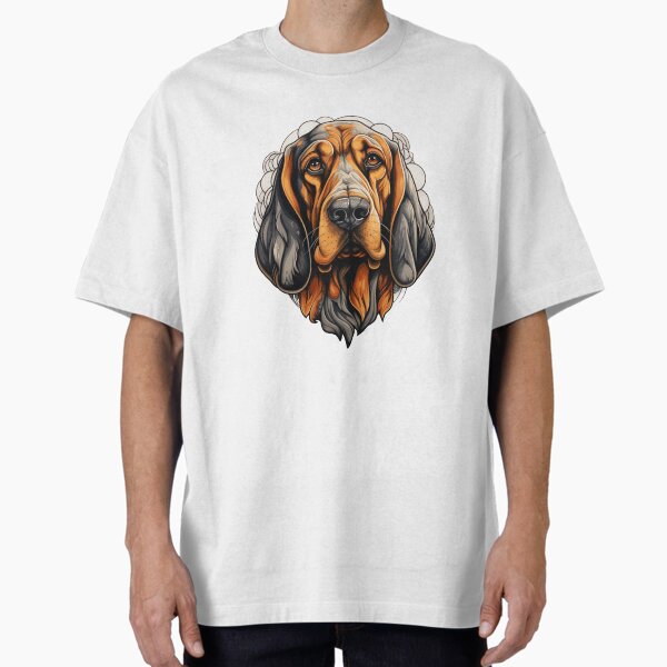 Neo-traditional bloodhound T-Shirt