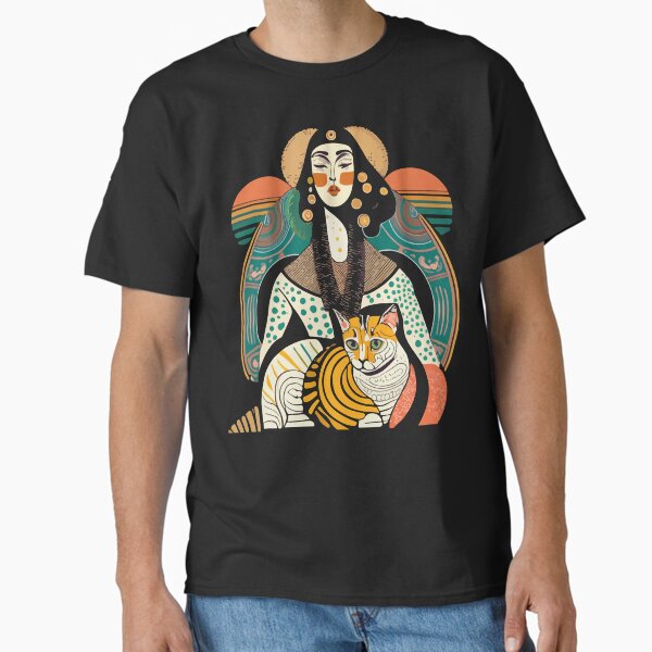 Woman in the style of Gustav Klimt T-Shirt