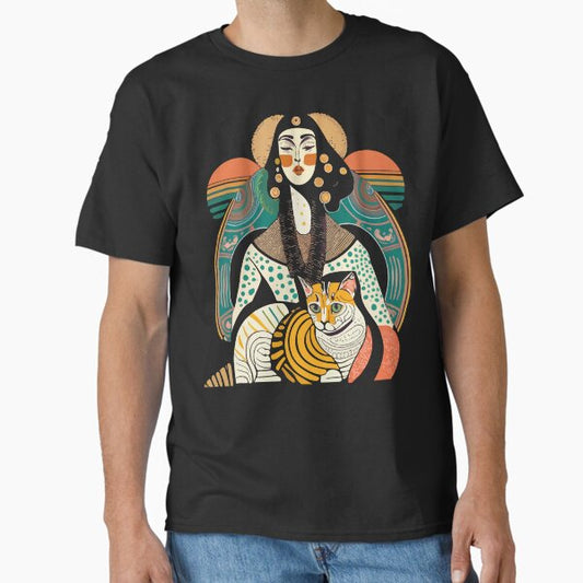 Woman in the style of Gustav Klimt T-Shirt