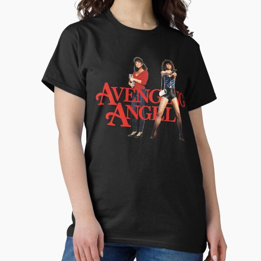 Avenging Angel - 80s Crime Action Cult Movie T-Shirt
