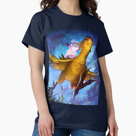 Chocobo & Mogry T-Shirt