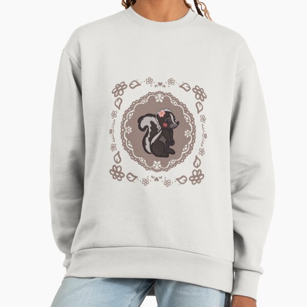 Flower Skunk Sweatshirt