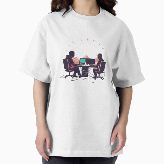 Daft Punk Gamers Retrowave Outrun Aesthetic Retro Future Art T-Shirt