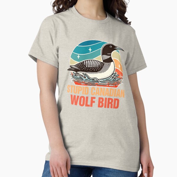 Stupid Canadian Wolf Bird Heated Rivalry Connor Ilya Heated Rivalry Hollander Rozanov Couple T-Shirt
