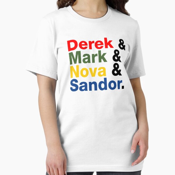 Derek & Mark & Nova & Sandor (Multicolor) T-Shirt