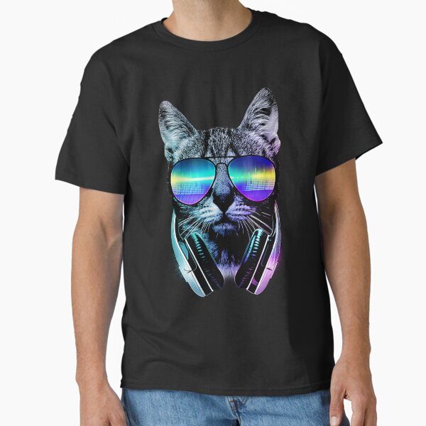 Music Lover Cat T-Shirt