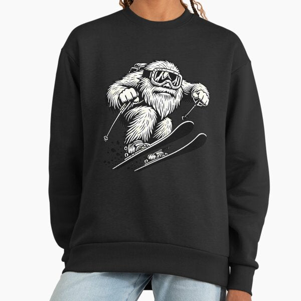 Yeti Skiing Sweatshirt