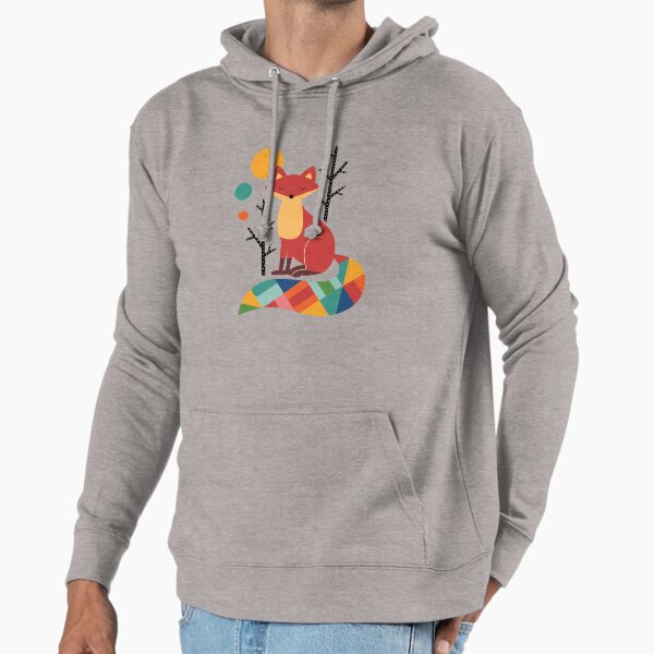Rainbow Fox Hoodie