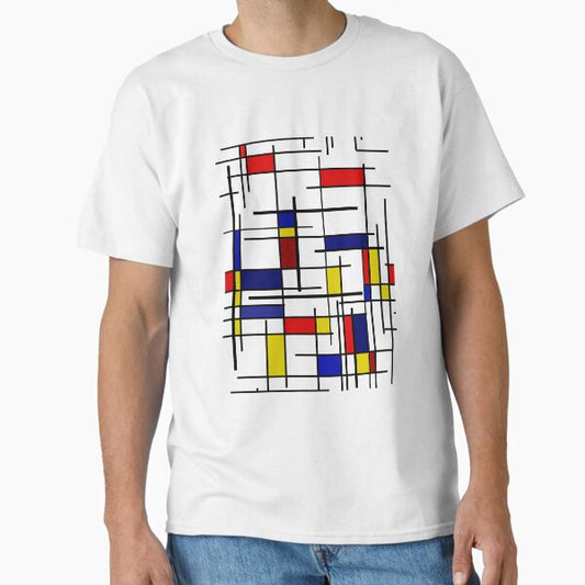 Mondrian Pattern T-Shirt