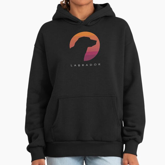 Retro Style Labrador Retriever Hoodie