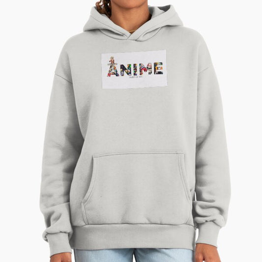 Anime Is Part of Me – Emotional Otaku Quote Aesthetic Design Hoodie