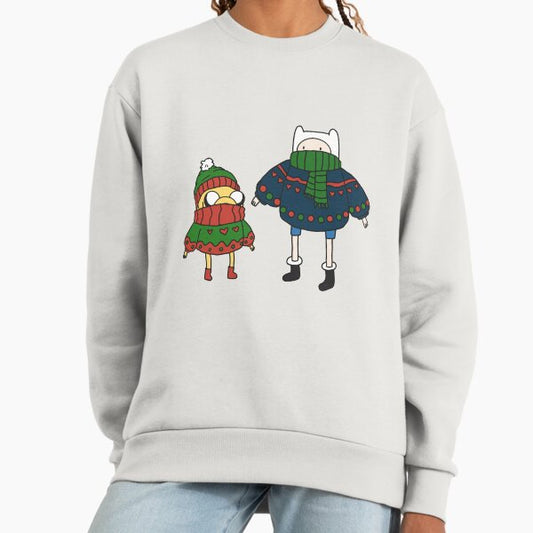 Finn and Jake Christmas Sweaters Sweatshirt