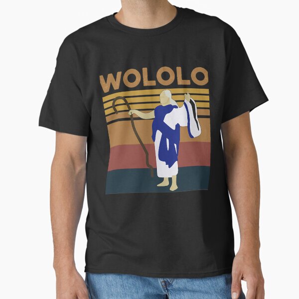 Wololo Priest Aoe Age Of Empires Game Gaming Gift For Fans For Men And Women T-Shirt