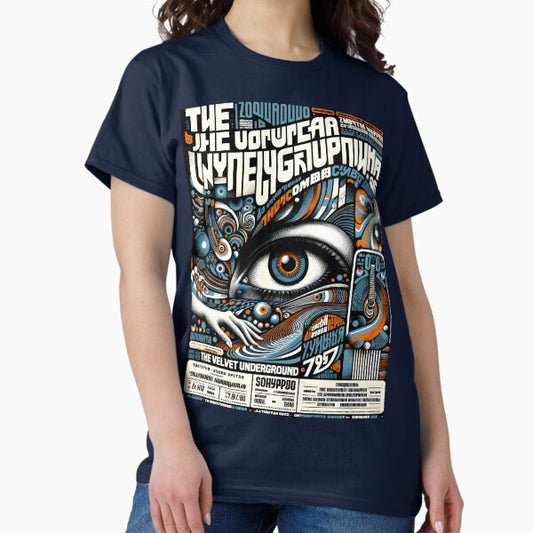 The Velvet Underground Vintage Communist Poster V2 T-Shirt