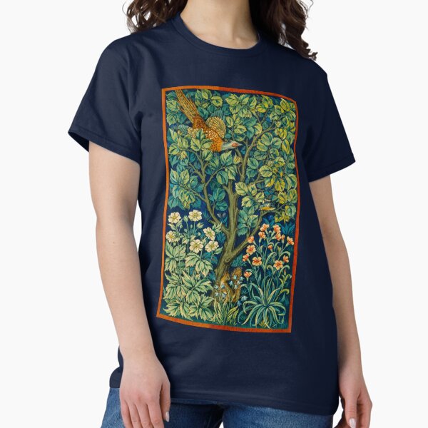 HD Cock Pheasant (1916) by William Morris T-Shirt
