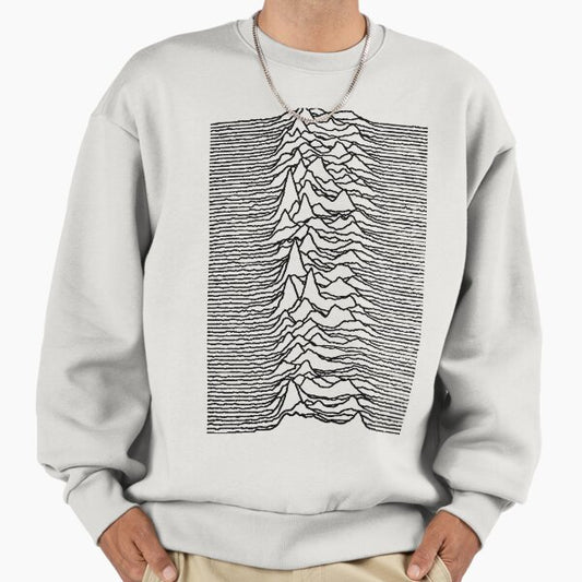 Unknown Pleasuresin Black Sweatshirt