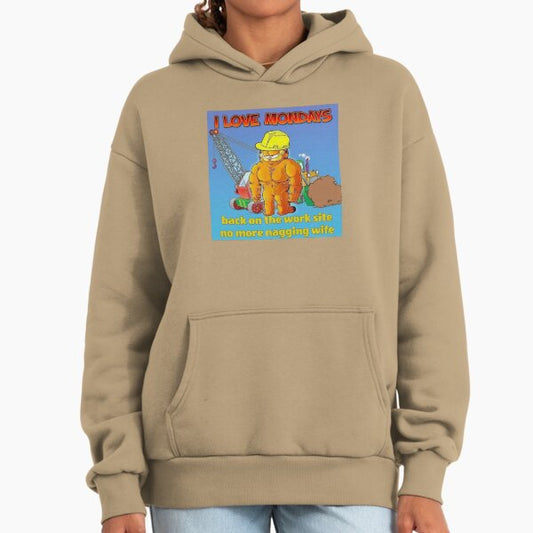 I Love Mondays Hoodie