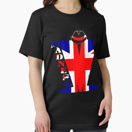 Madness Union Jack music band graphic gift for fan T-Shirt