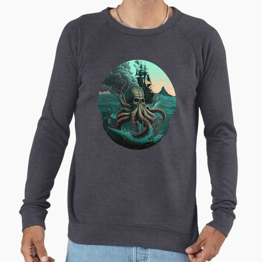 Mythical sea creatures Lightweight Sweatshirt
