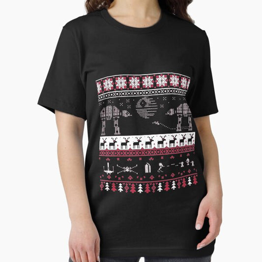 Christmas Xmas Sci Fi Space - Christmas Xmas Ugly Sweater T-Shirt