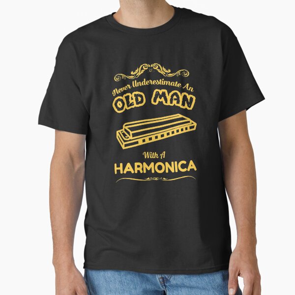 Harmonica gift for harmonica musicians T-Shirt