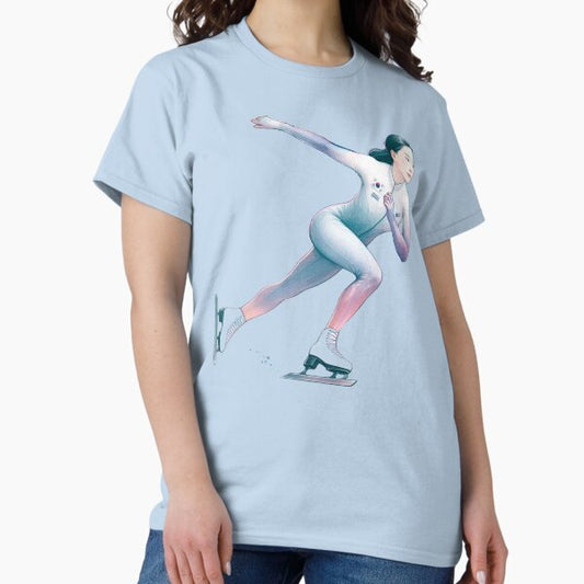 Korean Female Speed Skater World Record Holder, T-Shirt