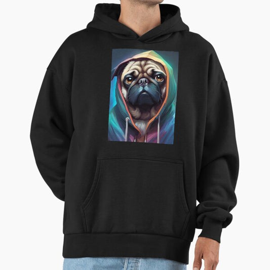 Pug in a Hoodie Hoodie