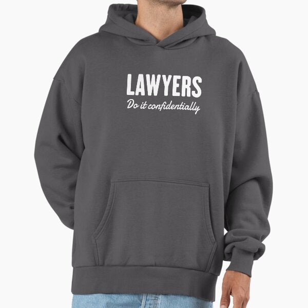 Lawyers do it confidentially Hoodie
