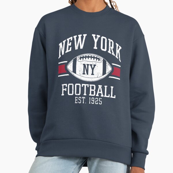 Vintage New York Football Team Retro NY Giants Goalline Sport Sweatshirt