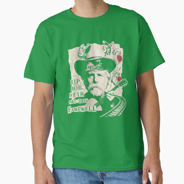 RIP Bob Weir 1947-2026 Terrapin Station Farewell Grateful Dead Train Railroad Turtles T-Shirt