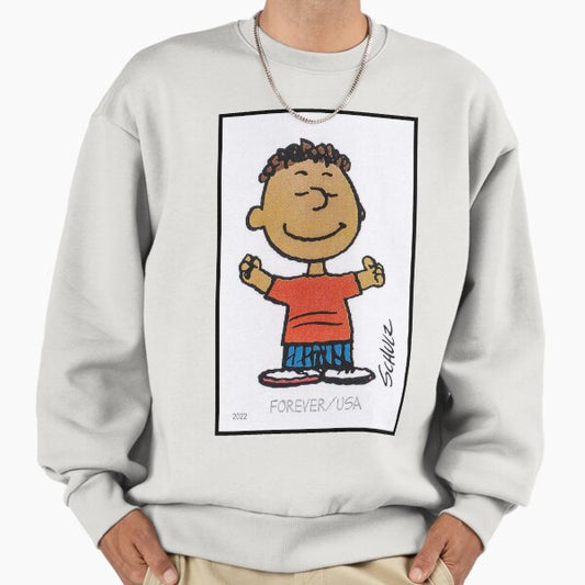 USA Postage stamp, Franklin Peanuts Sweatshirt