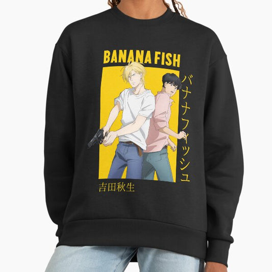 Banana Fish Ash Lynx Eiji Okumura Card Anime Sweatshirt