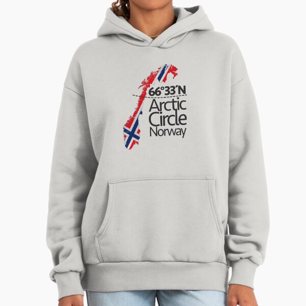 Arctic Circle Norway - 66° 33’ North Hoodie