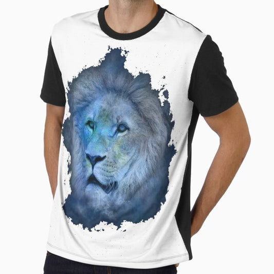 Blue lion WoWWW!! Graphic T-Shirt
