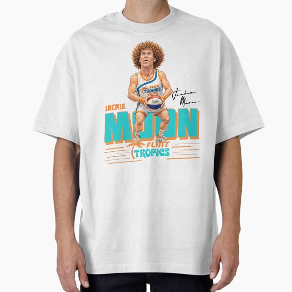 Jackie Moon 90s Style Basketball Caricature T-Shirt
