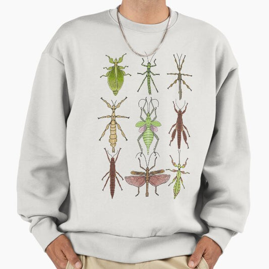 Stick insect Phasmatodea Pattern Sweatshirt