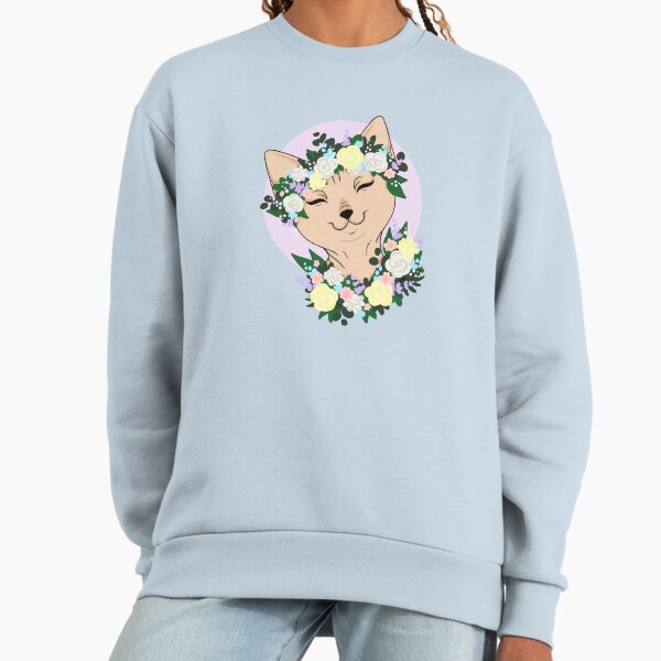 Flower Crown Sphynx Sweatshirt