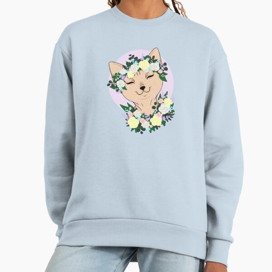 Flower Crown Sphynx Sweatshirt